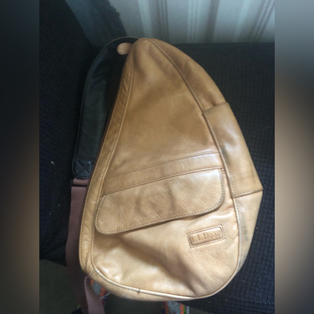 4-sale Vintage L.L.Bean Leather Sling Bag- 669 $50 or $45 w/offer